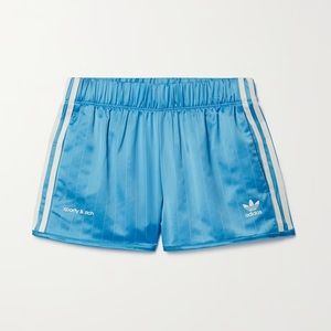 🦋 BLUE ADIDAS SPORTY & RICH SHORTS